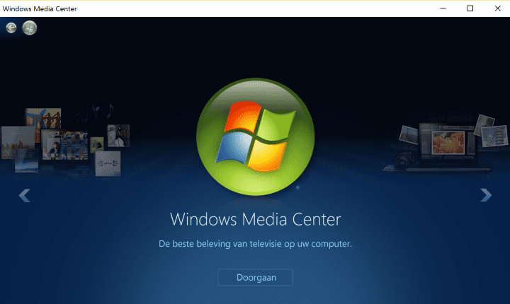 windows media center