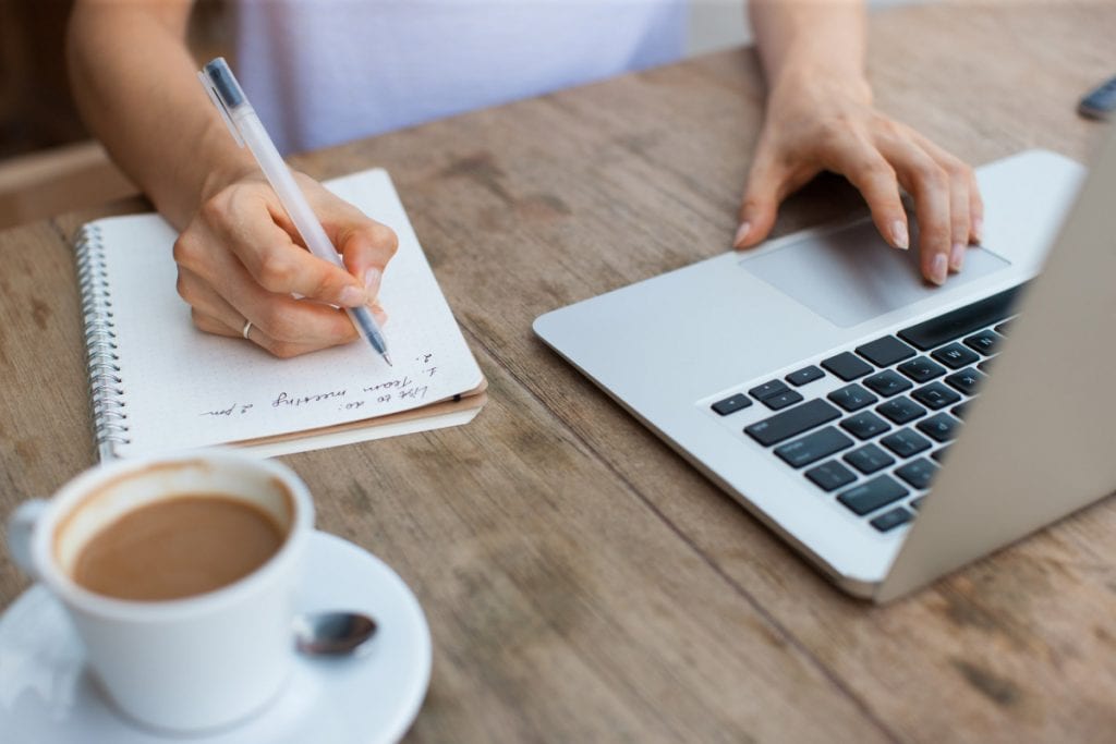 writing laptop