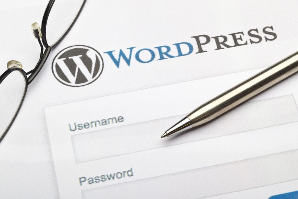 wordpress login