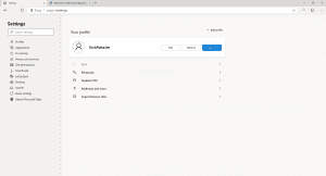 Microsoft Edge Chromium Dev