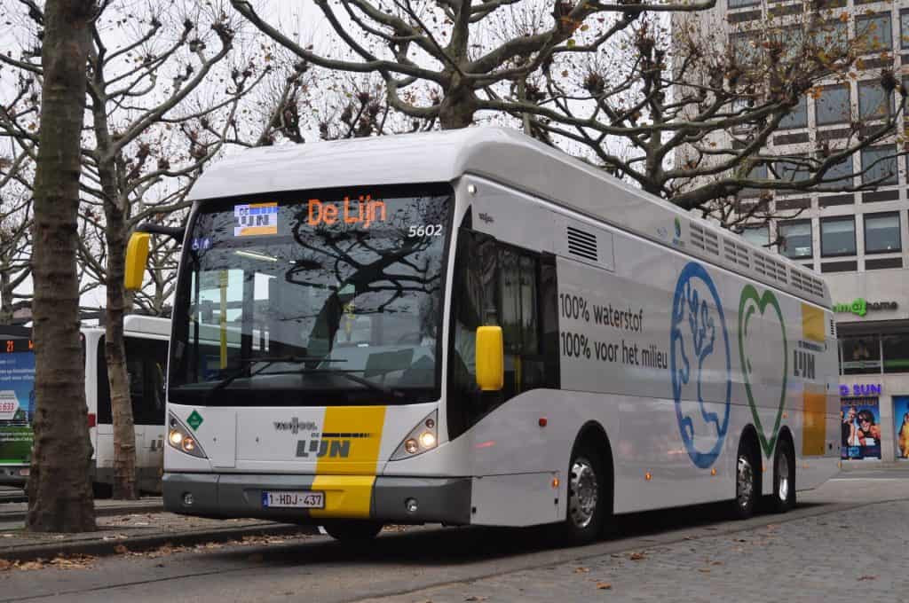 de lijn waterstofbussen