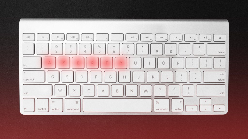qwerty naar azerty