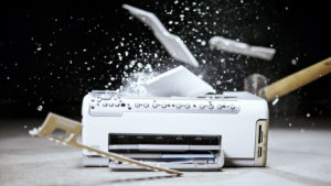 kapotte printer