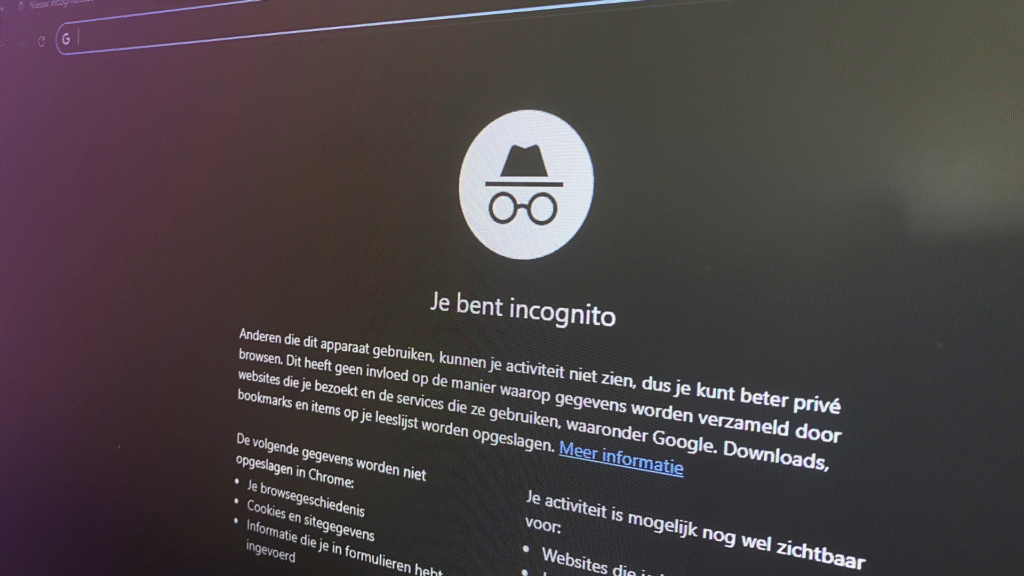 incognitomodus google chrome