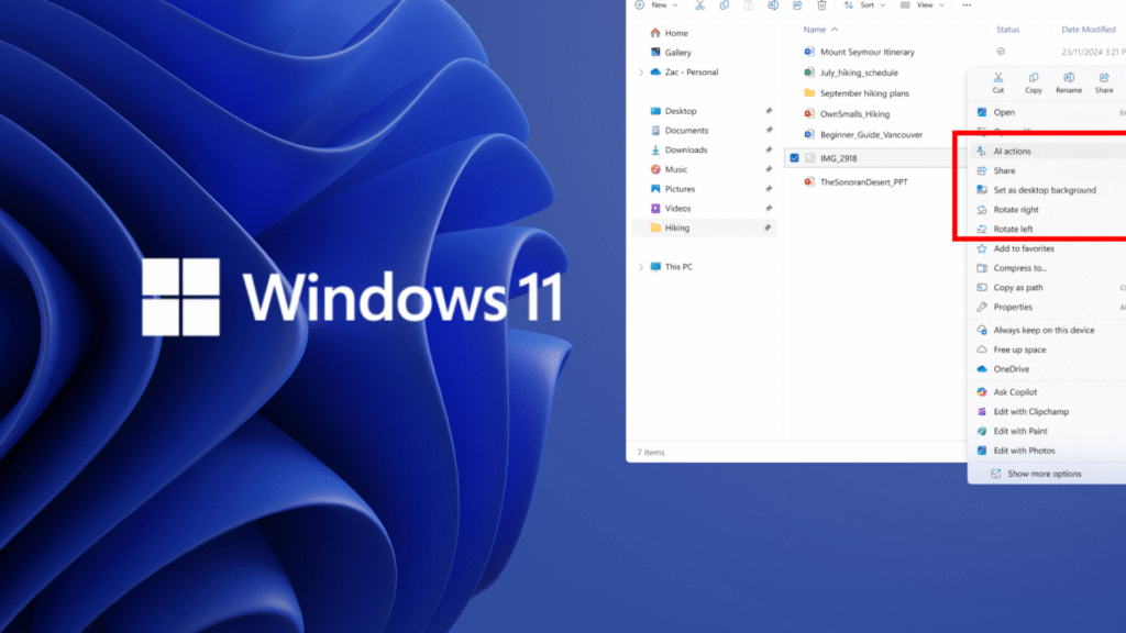 AI verkenner windows