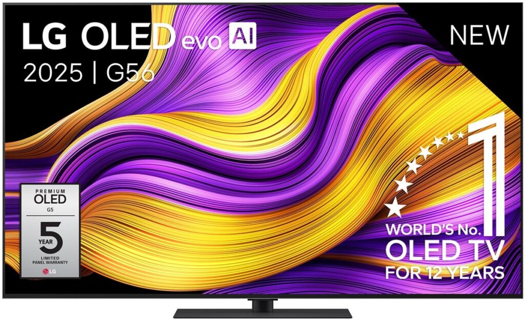 LG G5 OLED65G56LS - 65 inch - 4K OLED Evo Max - 2025