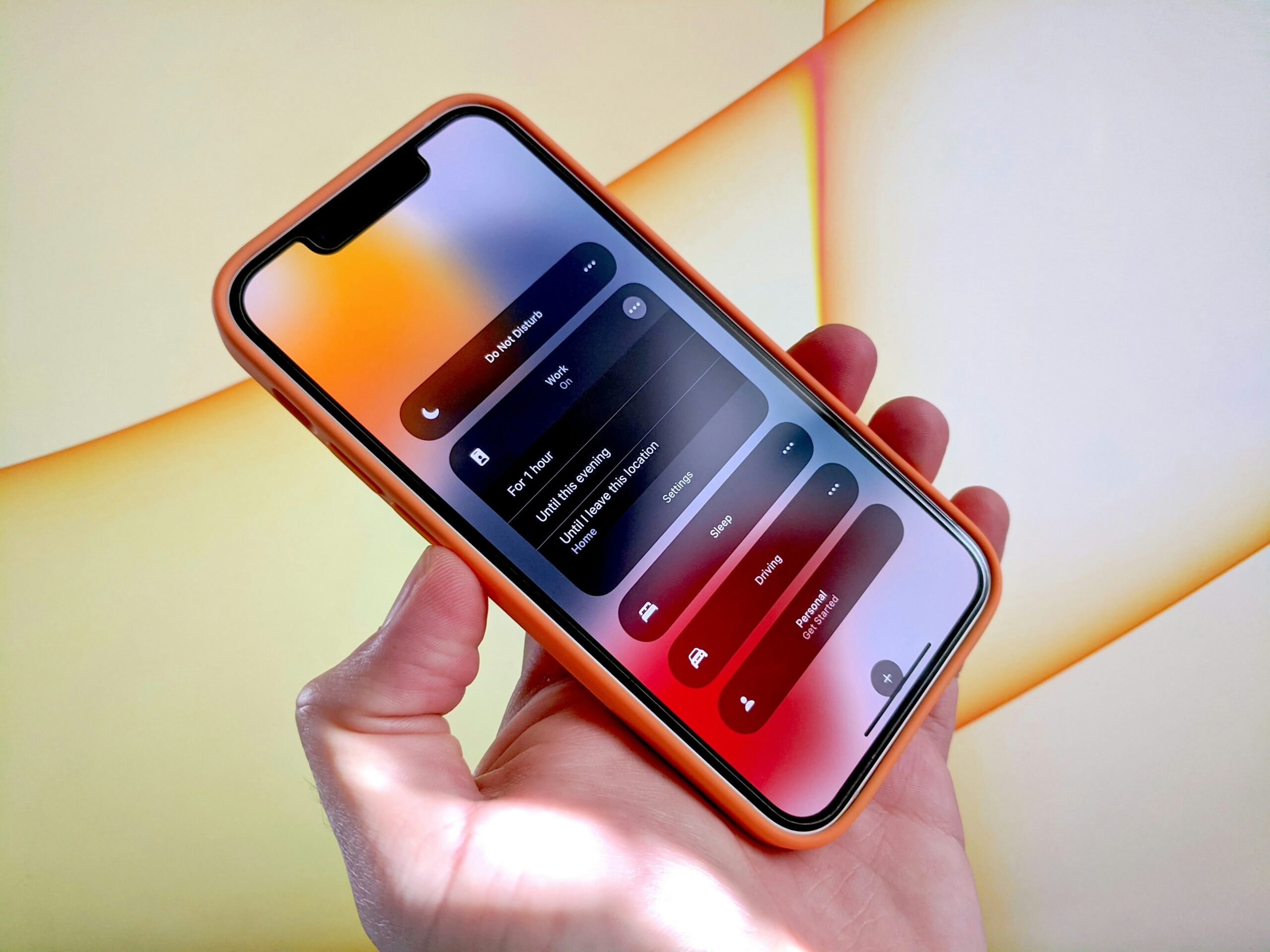 iPhone focusmodus