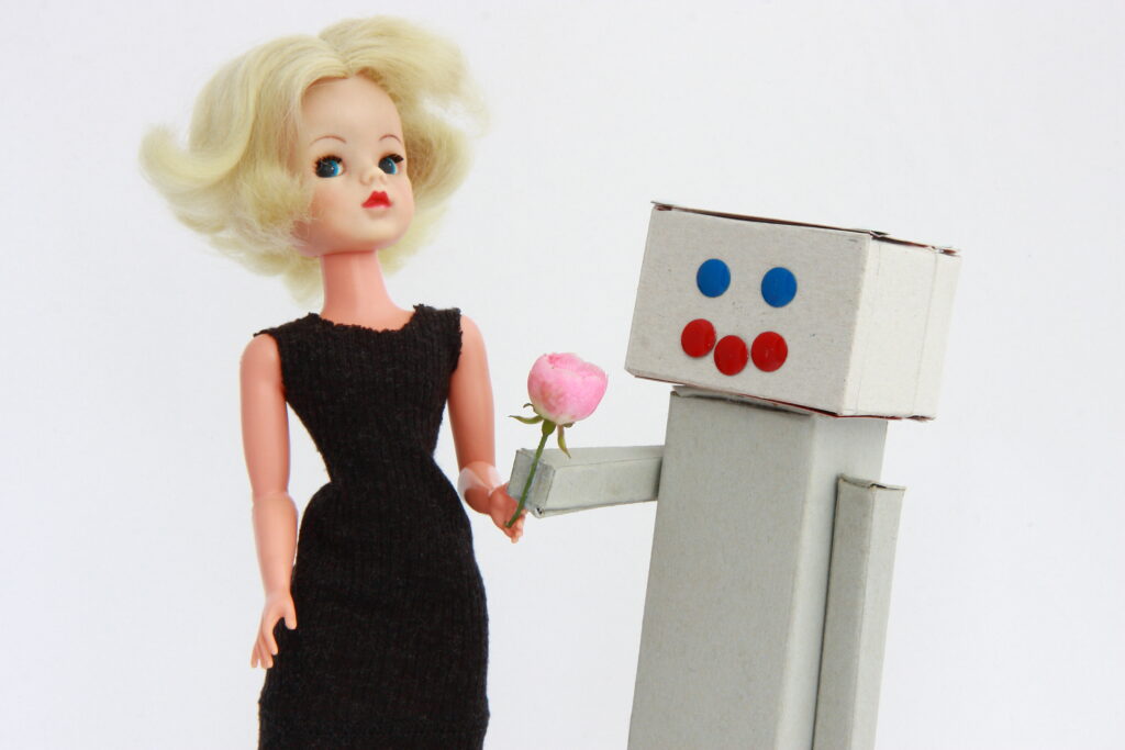 robot love rose