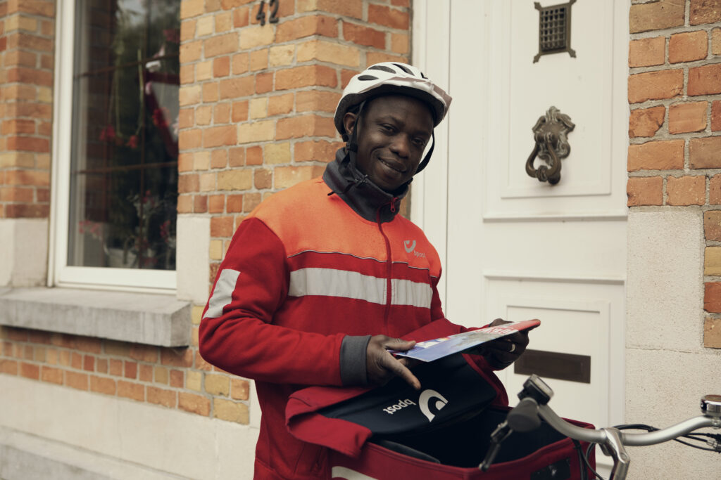 Post in Zicht in Bpost-app