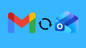 Outlook Gmail sync