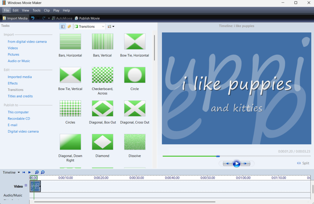 windows movie maker