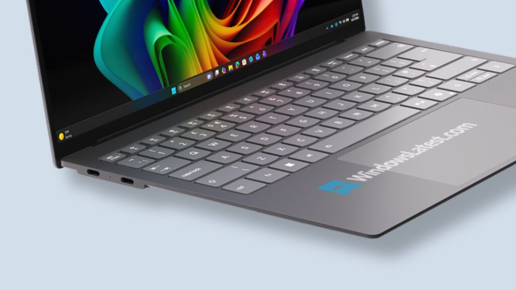 Ultradunne Lenovo-laptop
