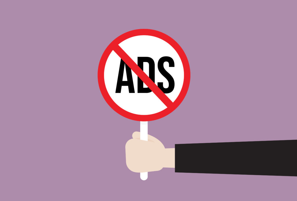 adblocker online advertenties