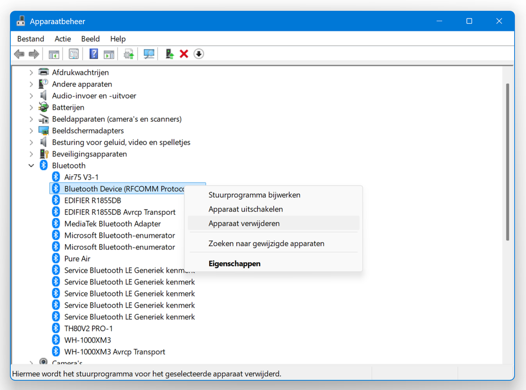 Apparaatbeheer Windows 11