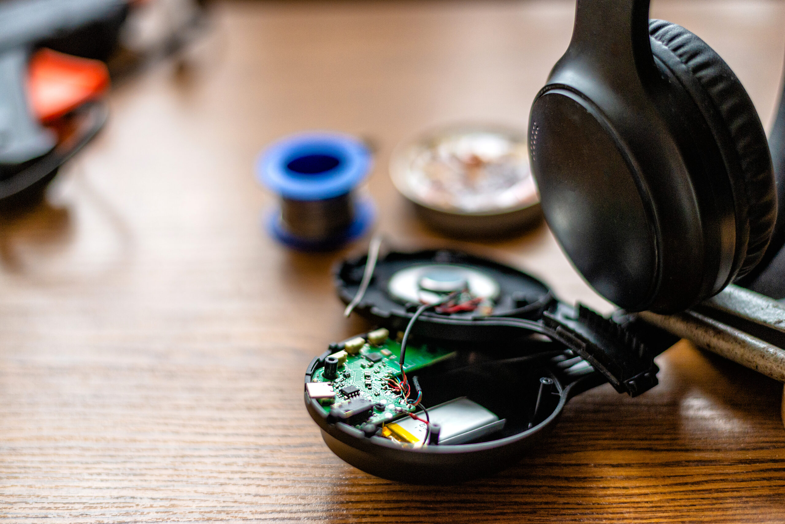 recht tot reparatie koptelefoon
